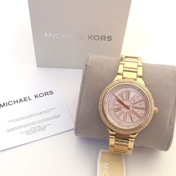 MICHAEL KORS Taryn Gold Watch - Picture 2 of 8